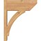 Ekena Millwork Thorton Slat Smooth Outlooker, Western Red Cedar, 7 1/2"W x 18"D x 22"H OUT08X18X22THR06SWR - alternate 4